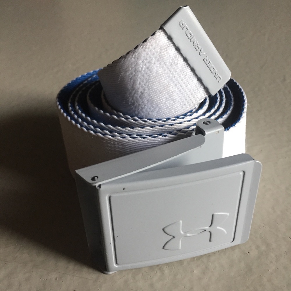 Under Armour Web Belt White Men's OS